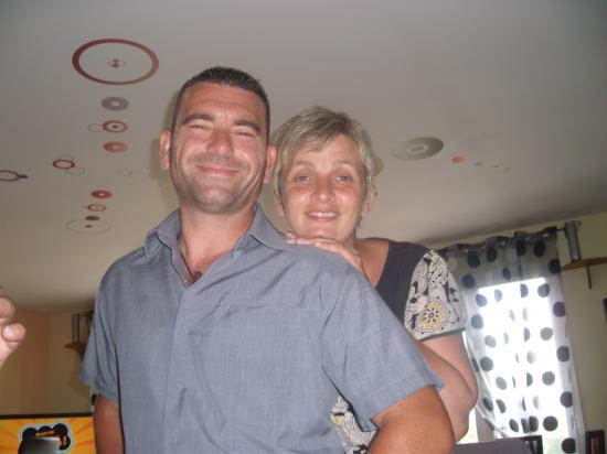 Fabrice et Florence (mon bof et ma 2 eme belle-soeur)