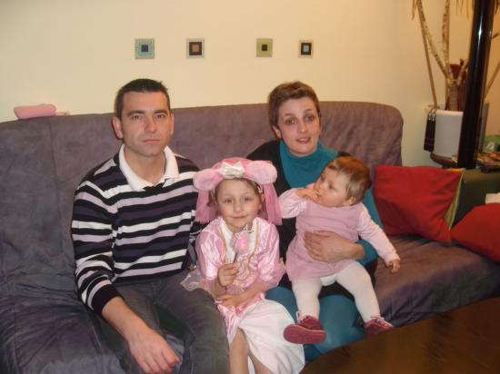 Fabrice, Florence, Ebbane et Janelle