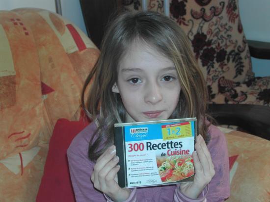 Le Cd de recette pour faire pleins de petits plats et des gateaux